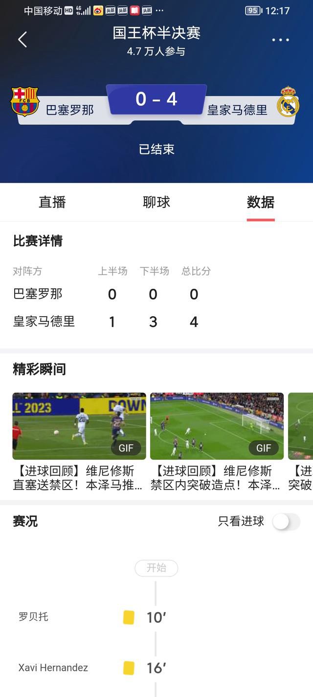 “我看了球队对阵阿森纳的上半场，他们踢得很有侵略性，且控球也做得很好。